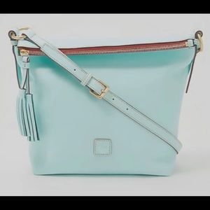 NEW Dooney & Bourke Florentine Leather Mint Hobo